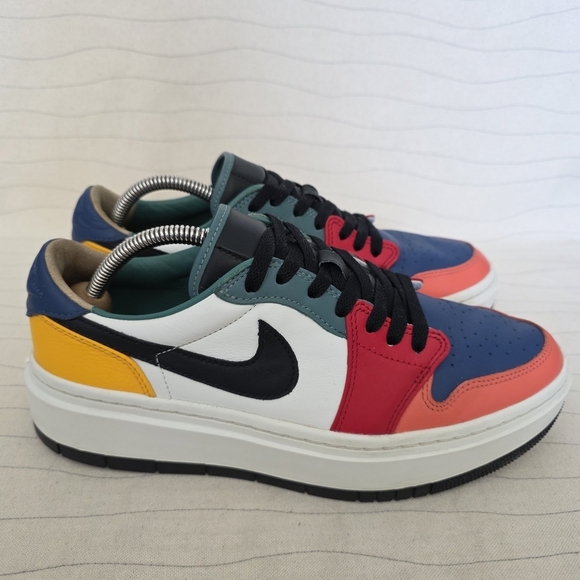 Jordan Shoes - Nike Womens Air Jordan 1 Elevate Low SE Multicolor Shoes DX3951-100 Size 10.5